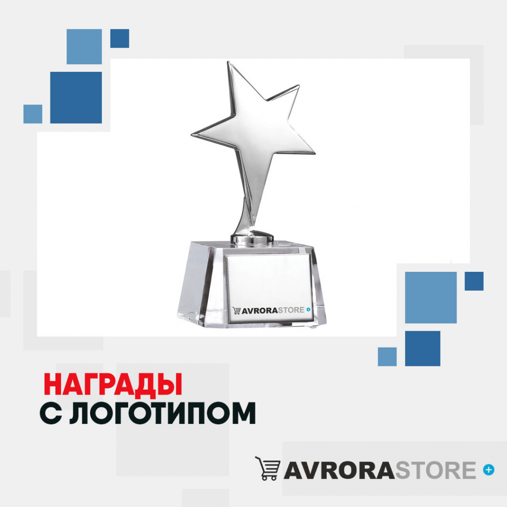 Корпоративные награды с логотипом в Люберцах купить на заказ в кибермаркете AvroraSTORE