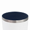 Термокружка вакуумная с керамическим покрытием Arctic, 380 ml, белый/синий с логотипом в Люберцах заказать по выгодной цене в кибермаркете AvroraStore