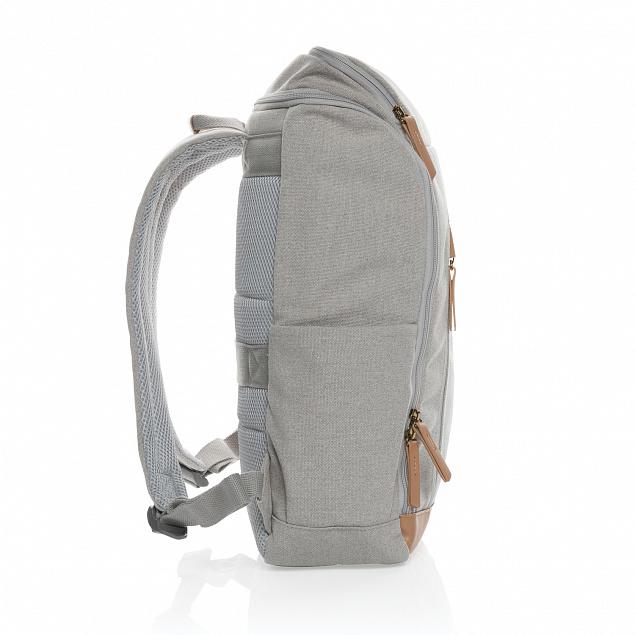 Рюкзак для ноутбука Impact из переработанного канваса AWARE™, 15" с логотипом в Люберцах заказать по выгодной цене в кибермаркете AvroraStore