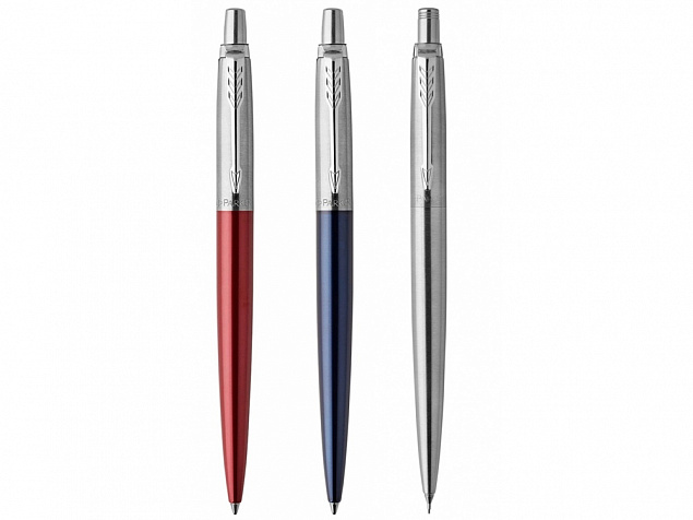 Набор Parker Jotter London Trio: ручка гелевая, ручка шариковая. карандаш с логотипом в Люберцах заказать по выгодной цене в кибермаркете AvroraStore