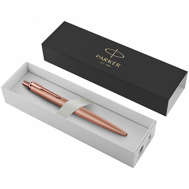 Ручка шариковая Parker Jotter XL Monochrome Pink Gold, розовое золото с логотипом в Люберцах заказать по выгодной цене в кибермаркете AvroraStore