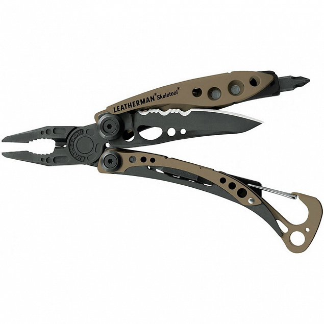 Мультитул Skeletool, хаки с логотипом в Люберцах заказать по выгодной цене в кибермаркете AvroraStore