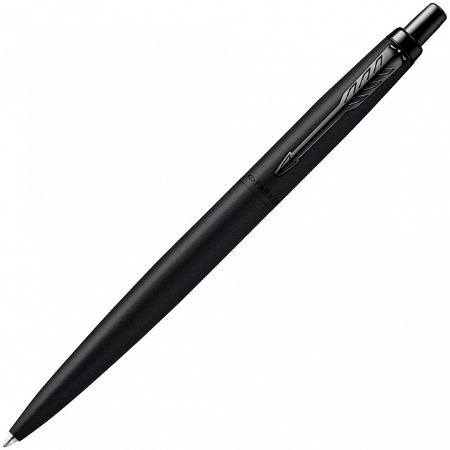 Ручка шариковая Parker Jotter XL Monochrome Black, черная с логотипом в Люберцах заказать по выгодной цене в кибермаркете AvroraStore