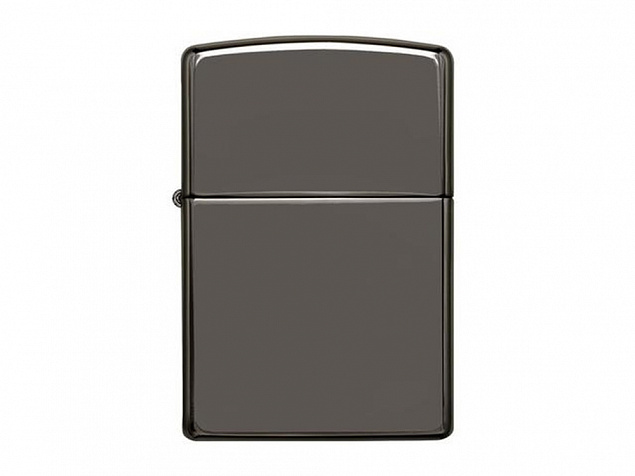 Зажигалка ZIPPO Classic с покрытием Black Ice® с логотипом в Люберцах заказать по выгодной цене в кибермаркете AvroraStore