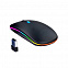 Мышь компьютерная беспроводная Seven, черный с логотипом в Люберцах заказать по выгодной цене в кибермаркете AvroraStore