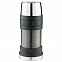 Термос для еды Thermos Work 2345GM, графитовый с логотипом в Люберцах заказать по выгодной цене в кибермаркете AvroraStore