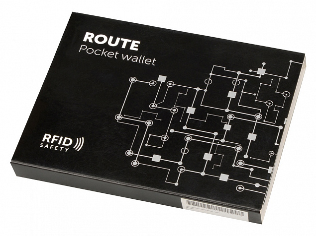 Кошелек «Route» с защитой от RFID считывания с логотипом в Люберцах заказать по выгодной цене в кибермаркете AvroraStore