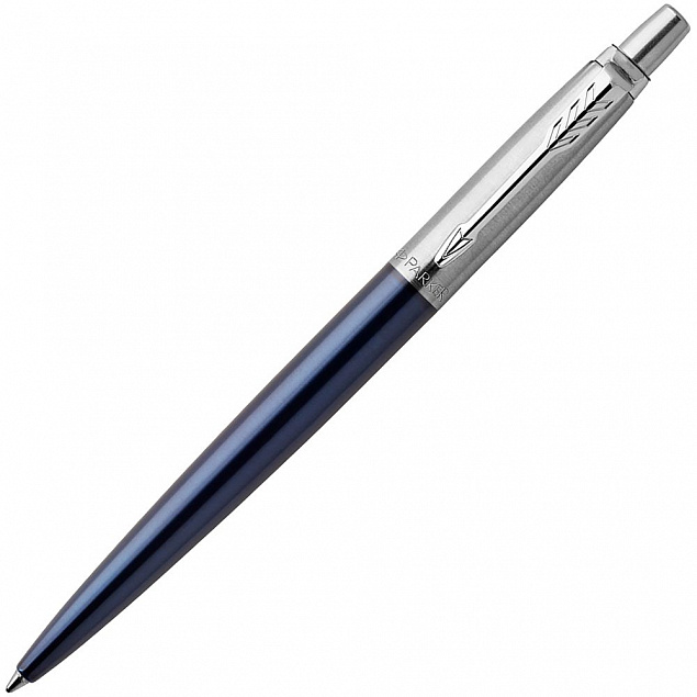 Ручка шариковая Parker Jotter Royal Blue CT с логотипом в Люберцах заказать по выгодной цене в кибермаркете AvroraStore