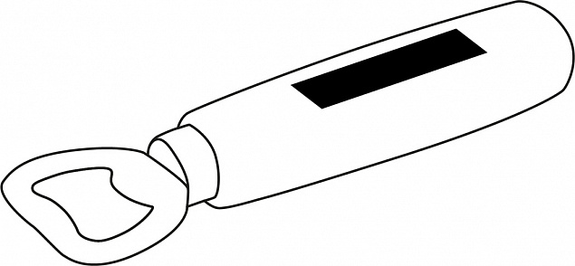 Открывашка для бутылок OPEN ECO с логотипом в Люберцах заказать по выгодной цене в кибермаркете AvroraStore