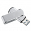 USB flash-карта SWING METAL, 64Гб, алюминий, USB 3.0 с логотипом в Люберцах заказать по выгодной цене в кибермаркете AvroraStore