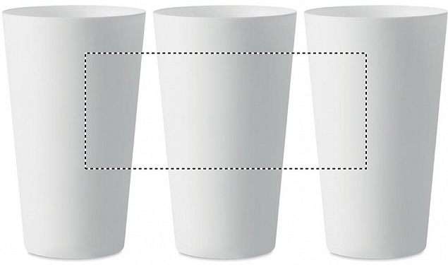 Reusable event cup 500ml с логотипом в Люберцах заказать по выгодной цене в кибермаркете AvroraStore