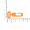Застежка-карабин Сarabine, S, оранжевый неон с логотипом в Люберцах заказать по выгодной цене в кибермаркете AvroraStore
