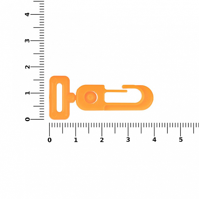 Застежка-карабин Сarabine, S, оранжевый неон с логотипом в Люберцах заказать по выгодной цене в кибермаркете AvroraStore