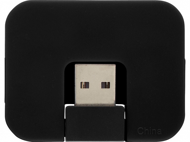 USB Hub "Gaia" на 4 порта с логотипом в Люберцах заказать по выгодной цене в кибермаркете AvroraStore