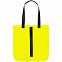 Шопер Manifest Color из светоотражающей ткани, желтый неон с логотипом в Люберцах заказать по выгодной цене в кибермаркете AvroraStore