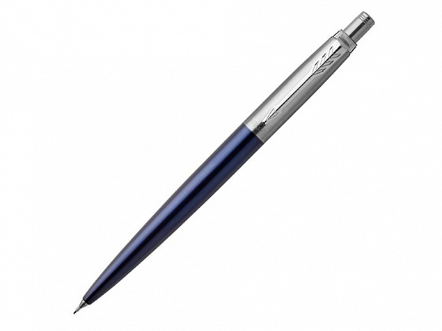 Карандаш механический Parker «Jotter Royal Blue Chrome CT» с логотипом в Люберцах заказать по выгодной цене в кибермаркете AvroraStore