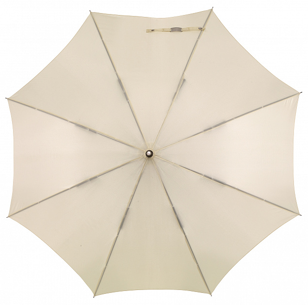 Зонт автоматический JUBILEE, светло-бежевый с логотипом в Люберцах заказать по выгодной цене в кибермаркете AvroraStore