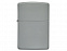 Зажигалка ZIPPO Classic с покрытием Flat Grey с логотипом в Люберцах заказать по выгодной цене в кибермаркете AvroraStore