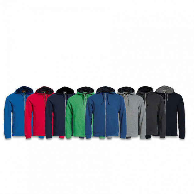 Толстовка мужская CLASSIC HOODY FULL ZIP 300 с логотипом в Люберцах заказать по выгодной цене в кибермаркете AvroraStore