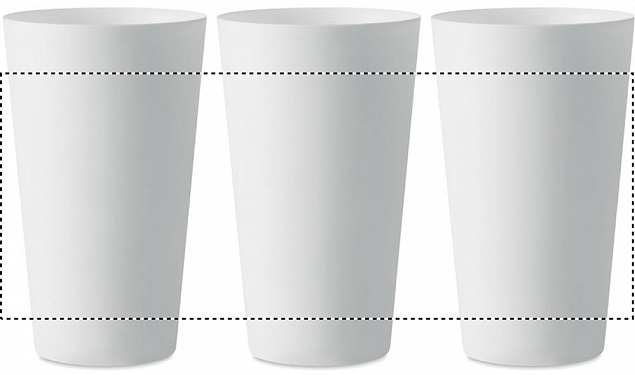 Reusable event cup 500ml с логотипом в Люберцах заказать по выгодной цене в кибермаркете AvroraStore