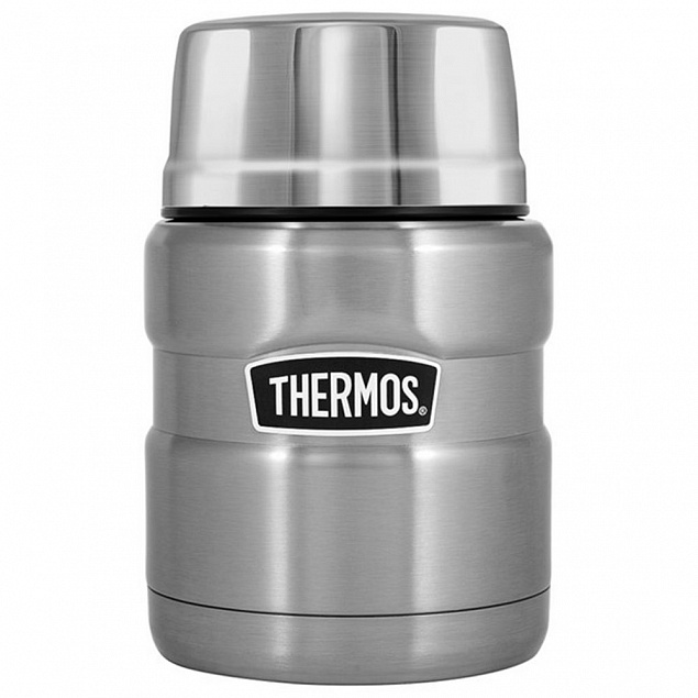 Термос для еды Thermos SK3000, серебристый с логотипом в Люберцах заказать по выгодной цене в кибермаркете AvroraStore