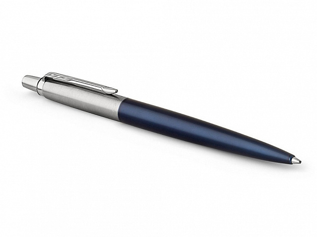 Набор из 2х ручек в подарочной коробке: Parker «Jotter Essential, Royal Blue CT и Parker Jotter Essential, St. Steel СT» с логотипом в Люберцах заказать по выгодной цене в кибермаркете AvroraStore