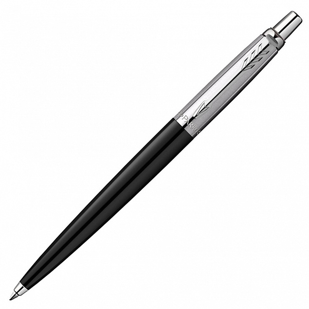 Ручка шариковая Parker Jotter Originals Black Chrome CT, черная с логотипом в Люберцах заказать по выгодной цене в кибермаркете AvroraStore