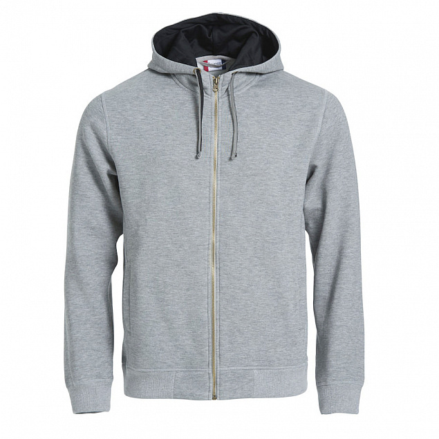 Толстовка мужская CLASSIC HOODY FULL ZIP 300 с логотипом в Люберцах заказать по выгодной цене в кибермаркете AvroraStore