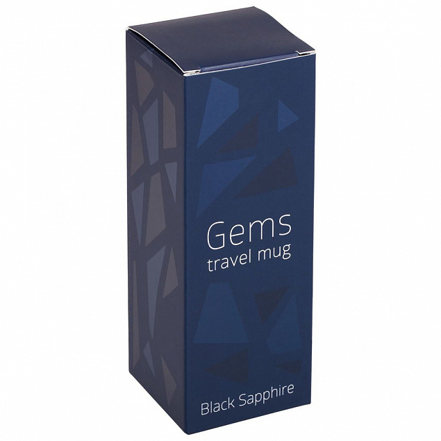 Термостакан Gems Black Sapphire, черный сапфир с логотипом в Люберцах заказать по выгодной цене в кибермаркете AvroraStore