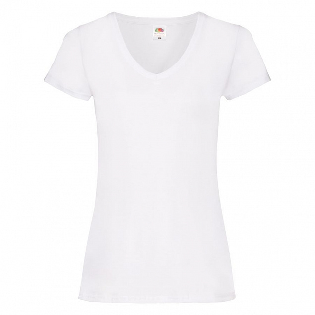 Футболка женская "Lady-Fit V-Neck T" с логотипом в Люберцах заказать по выгодной цене в кибермаркете AvroraStore