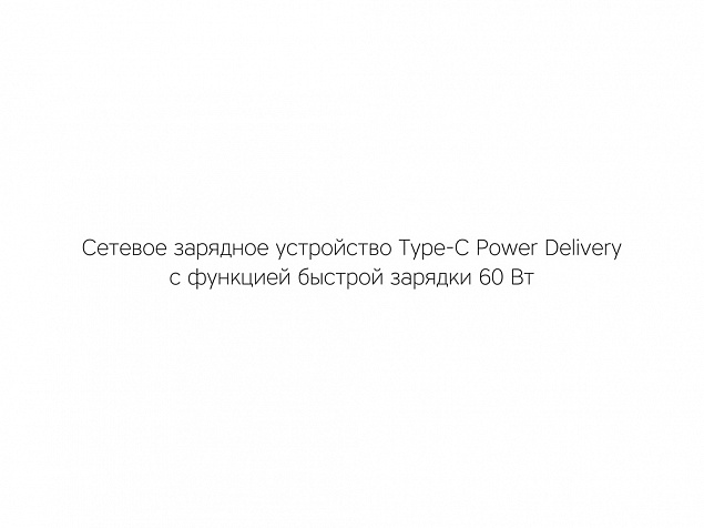 Сетевое зарядное устройство «NEO Z Type-C 60» с логотипом в Люберцах заказать по выгодной цене в кибермаркете AvroraStore