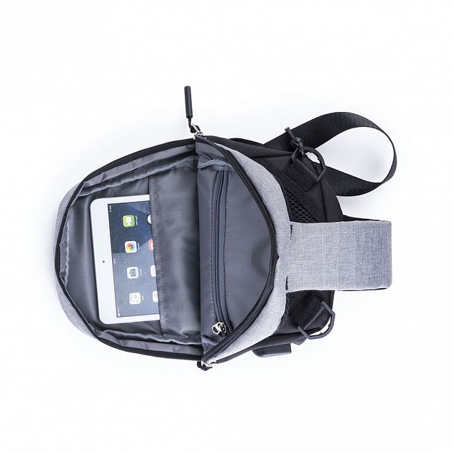 Рюкзак "Single" на одно плечо с логотипом в Люберцах заказать по выгодной цене в кибермаркете AvroraStore