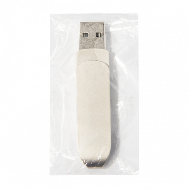 USB flash-карта CIRCLE OTG Type-C (8Гб), серебристая, 6,5х1,5х0,82 см, металл с логотипом в Люберцах заказать по выгодной цене в кибермаркете AvroraStore