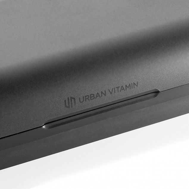 Спортивные беспроводные наушники Urban Vitamin Pacifica с защитой IPX5 из переработанного пластика R с логотипом в Люберцах заказать по выгодной цене в кибермаркете AvroraStore