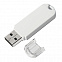 USB flash-карта UNIVERSAL (8Гб), белая, 5,8х1,7х0,6 см, пластик с логотипом в Люберцах заказать по выгодной цене в кибермаркете AvroraStore