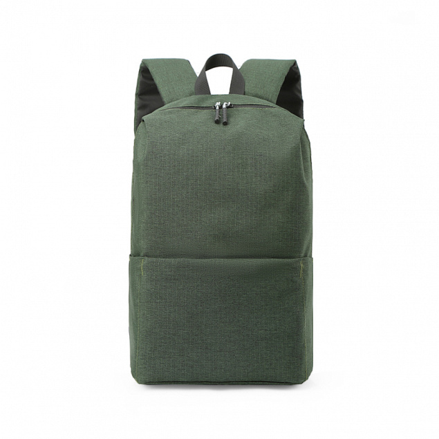Рюкзак "Simplicity" - Зеленый FF с логотипом в Люберцах заказать по выгодной цене в кибермаркете AvroraStore