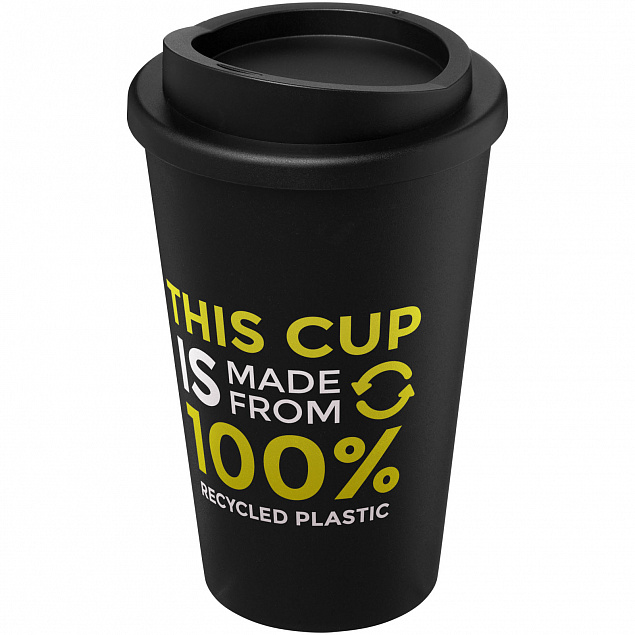 Термокружка Americano® Recycled объемом 350 мл с изоляцией с логотипом в Люберцах заказать по выгодной цене в кибермаркете AvroraStore