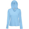 Футболка женская "Lady-Fit Lightweight Hooded T"