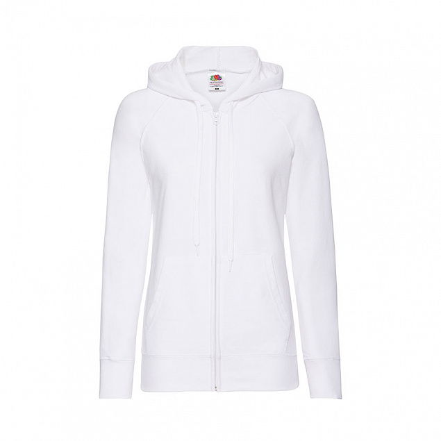 Толстовка женская без начеса LADIES LIGHTWEIGHT HOODED SWEAT 240 с логотипом в Люберцах заказать по выгодной цене в кибермаркете AvroraStore