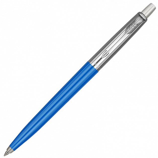 Ручка шариковая Parker Jotter Originals Blue Chrome CT, синяя с логотипом в Люберцах заказать по выгодной цене в кибермаркете AvroraStore