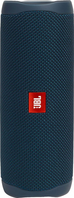 Беспроводная колонка JBL Flip 5, синяя с логотипом в Люберцах заказать по выгодной цене в кибермаркете AvroraStore